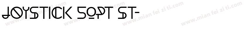 Joystick_50pt_st字体转换