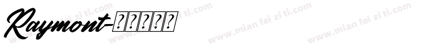 Raymont字体转换