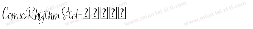 ComicRhythmStd字体转换
