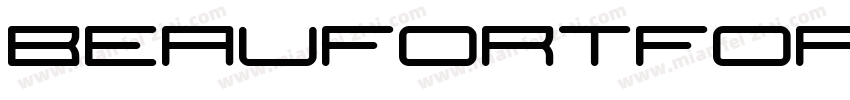 BeaufortforLOL-Bold字体转换