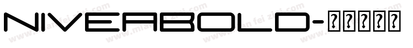 NiveaBold字体转换