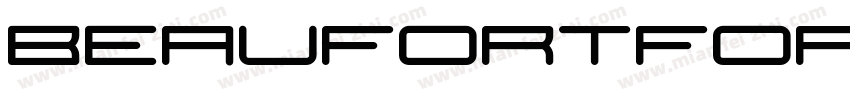BeaufortforLOL-Bold字体转换