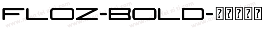 Floz-Bold字体转换