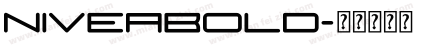 NiveaBold字体转换