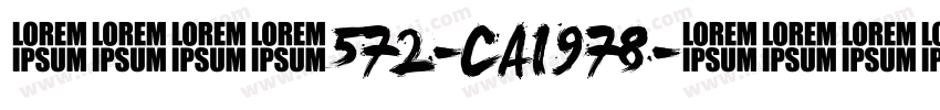 英文字体572-CAI978字体转换