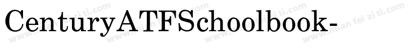 CenturyATFSchoolbook字体转换