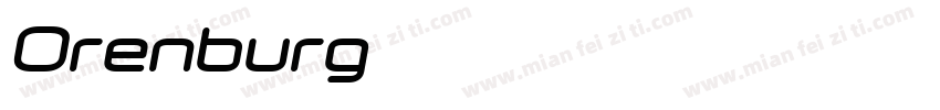 Orenburg字体转换