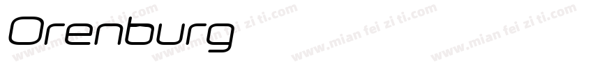 Orenburg字体转换