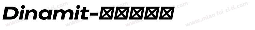 Dinamit字体转换