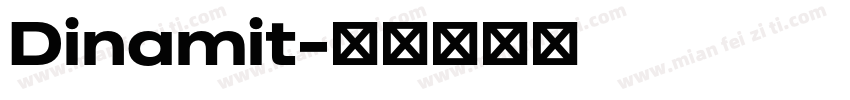 Dinamit字体转换