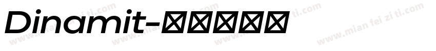 Dinamit字体转换