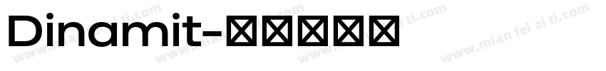 Dinamit字体转换