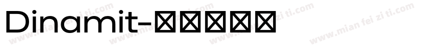 Dinamit字体转换