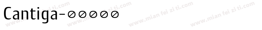 Cantiga字体转换
