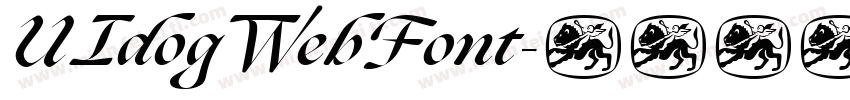 UIdogWebFont字体转换