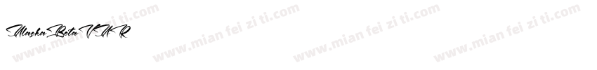 AlaskaBetaVAR字体转换