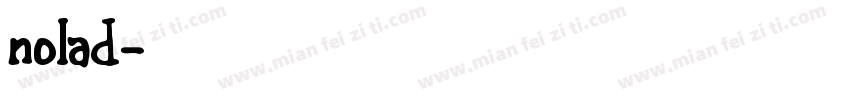 nolad字体转换