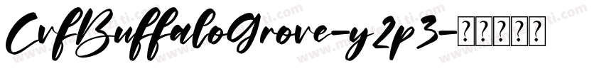 CvfBuffaloGrove-y2p3字体转换