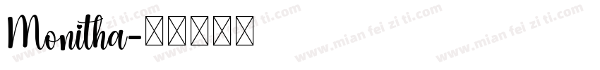 Monitha字体转换