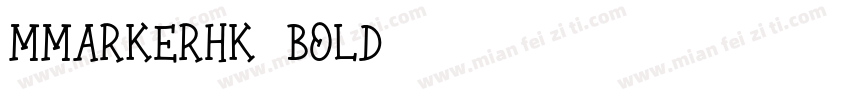 mmarkerhk-bold字体转换