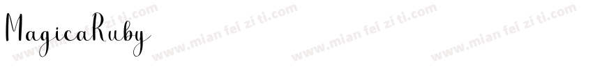 MagicaRuby字体转换