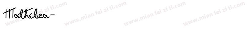 Mathelica字体转换