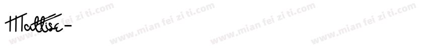 Mattise字体转换