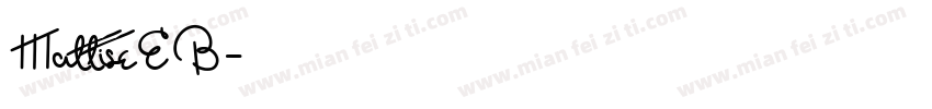 MattiseEB字体转换