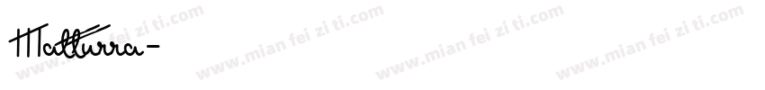 Matturra字体转换