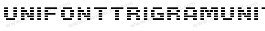 UnifontTrigramUnited字体转换