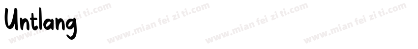 Untlang字体转换
