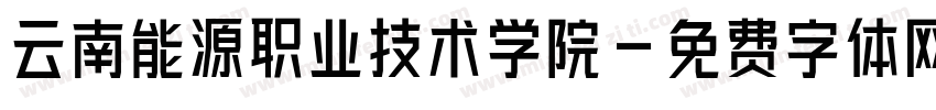 云南能源职业技术学院字体转换