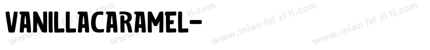 VanillaCaramel字体转换