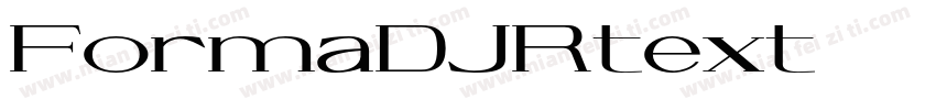 FormaDJRtext字体转换