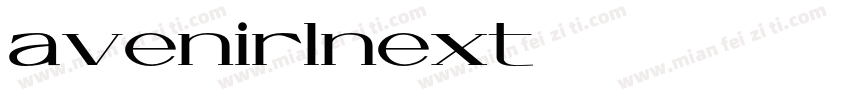 avenirlnext字体转换