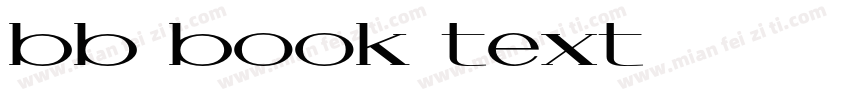 bb-book-text字体转换