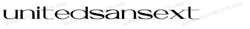 unitedsansext字体转换