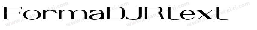 FormaDJRtext字体转换