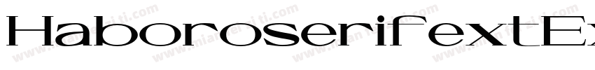 HaboroserifextExt字体转换