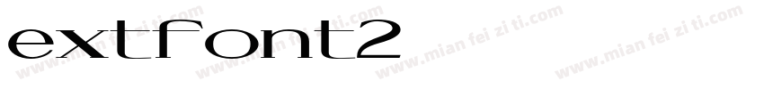 extfont2字体转换