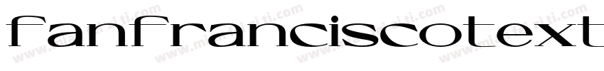 fanfranciscotext字体转换