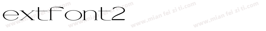 extfont2字体转换