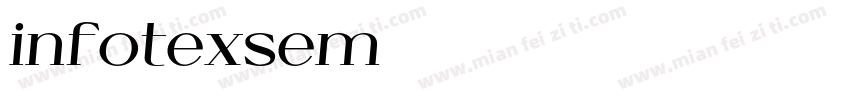 infotexsem字体转换