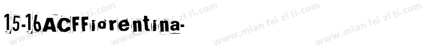 15-16ACFFiorentina字体转换