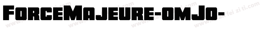 ForceMajeure-omJ0字体转换