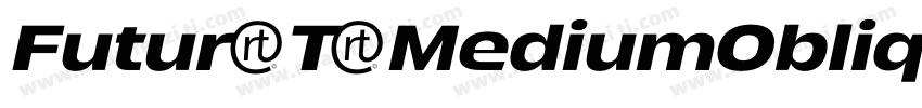 FuturaT-MediumObliqu字体转换