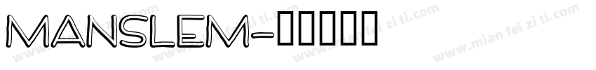 Manslem字体转换