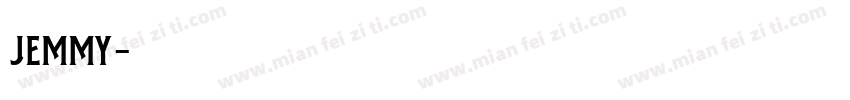 jemmy字体转换