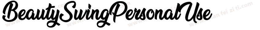 BeautySwingPersonalUse字体转换