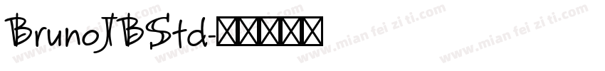 BrunoJBStd字体转换